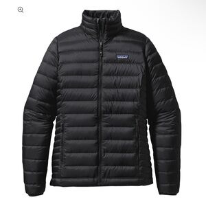 Patagonia Black Puffer Jacket Lightweight Quilted Design